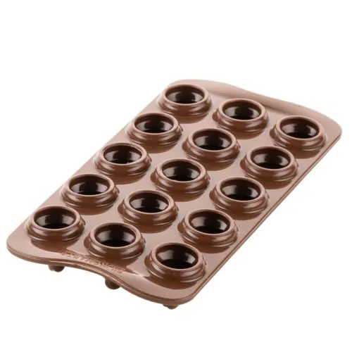 Silikomart chocolate mould choco christmas trees - afbeelding 2