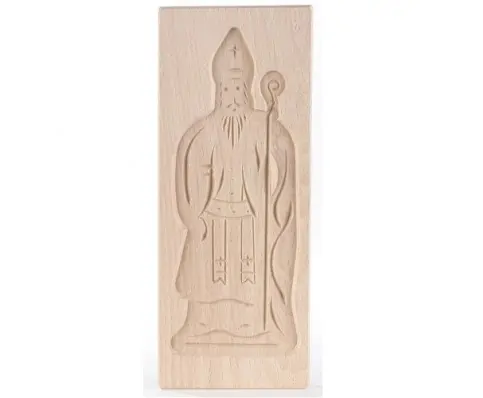 Speculaasplank sinterklaas 25 x 10 cm bij cake, bake & love 5 Speculaasplank sinterklaas 25 x 10 cm