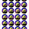 Eetbare cupcakeprint sinterklaas 4 - 24 cupcake rondjes bij cake, bake & love 1