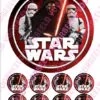 Eetbare taartprint star wars 2 - 18 cm rond + 8 cupcake rondjes bij cake, bake & love 1