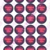 Eetbare cupcakeprint thank you 4 - 24 cupcake rondjes bij cake, bake & love 1