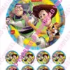 Eetbare taartprint toy story 2 - 18 cm rond + 8 cupcake rondjes bij cake, bake & love 4 Eetbare taartprint toy story 2 - 18 cm rond + 8 cupcake rondjes bij cake, bake & love 3