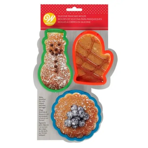 Wilton silicon pancake shaper set/3