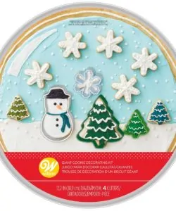 Wilton Cookie Pan Kit Snow Globe Set/5