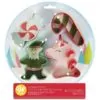 Wilton cookie cutter snow globe set/4 bij cake, bake & love 1