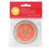 Wilton baking cups gingerbread boy pk/75 bij cake, bake & love 1