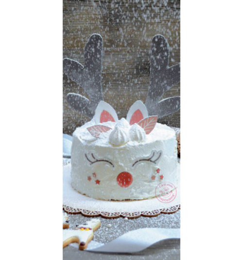 Scrapcooking decoratie kit ouwel rendier bij cake, bake & love 7