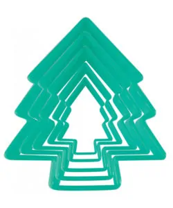 Srcapcooking Kerstboom uitstekers set 6