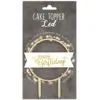 Scrapcooking caketopper met licht happy birthday bij cake, bake & love 3