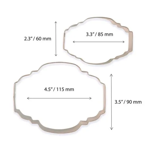 Pme cookie and cake plaque style 2 set/2 - afbeelding 3