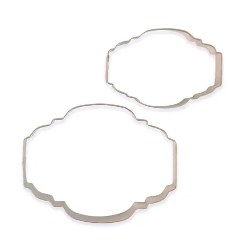 Pme cookie and cake plaque style 2 set/2