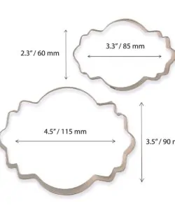 Pme cookie and cake plaque style 4 set/2 bij cake, bake & love 10