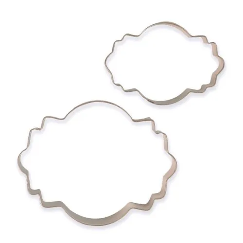 Pme cookie and cake plaque style 4 set/2