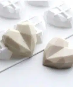 Alternative view of Chocolade Mal Geometrisch Hart