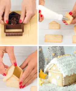 Alternative view of Koekjesuitsteker set 3D Gingerbread House