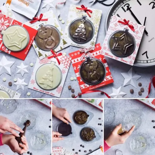 Decora home made christmas card set 16 stuks - afbeelding 3