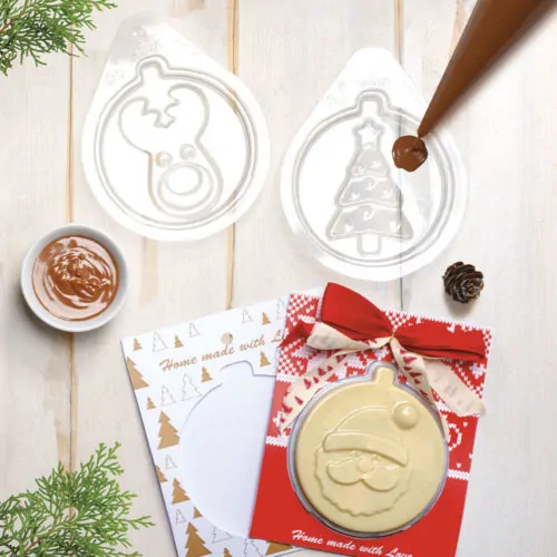 Decora home made christmas card set 16 stuks - afbeelding 4