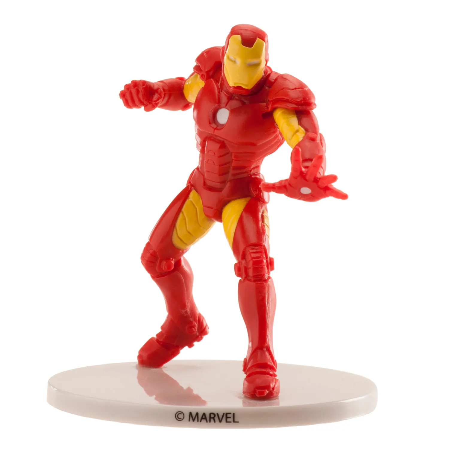 Iron man plastic taarttopper 9 cm bij cake, bake & love 5 Iron man plastic taarttopper 9 cm