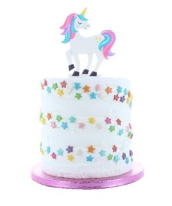 Unicorn gumpaste pic - 130mm bij cake, bake & love 7