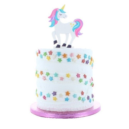 Unicorn gumpaste pic - 130mm bij cake, bake & love 6