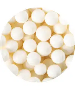 Sprinkley Sprinkles - Parels 9mm 100 gram Wit