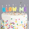 Ginger ray kaarsjes blow me bij cake, bake & love 1