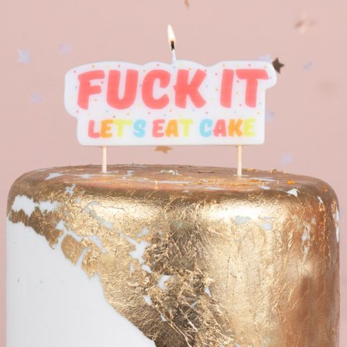 Ginger ray kaars fuck it let's eat cake bij cake, bake & love 5