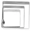 Städter metaal uitstekers vierkant set/3 (4-4,5-7 cm) bij cake, bake & love 1