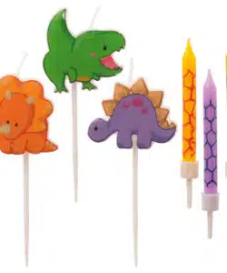Dekora Dino Kaarsjes set