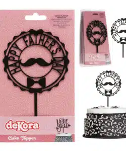 Dekora caketopper happy fathersday bij cake, bake & love 10