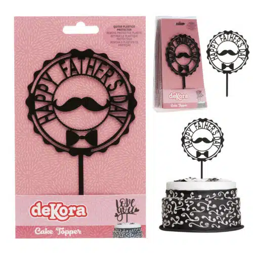 Dekora caketopper happy fathersday - afbeelding 3