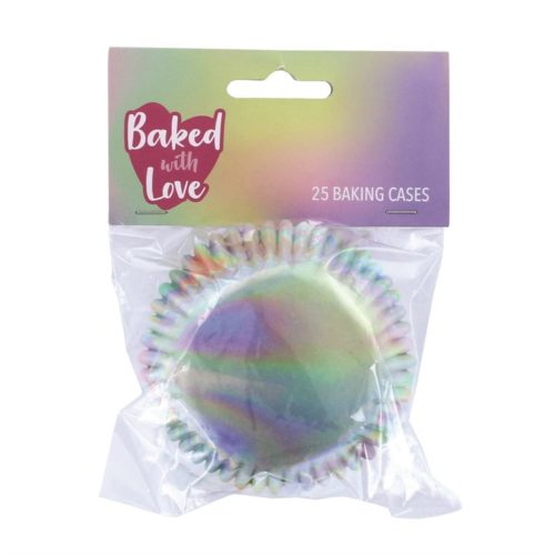 Baked with love baking cups iridescent bij cake, bake & love 5