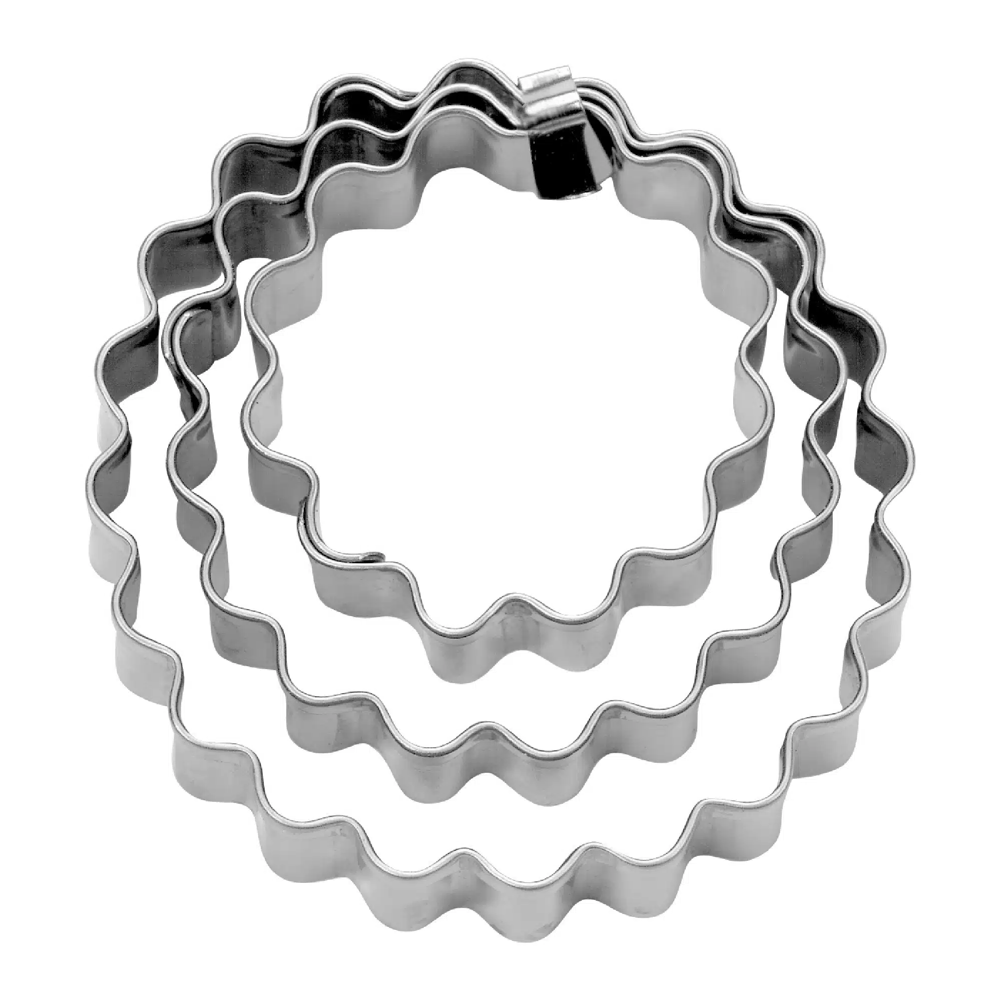 Städter metaal uitstekers rond gekarteld set/3 (3,5-5-6 cm) bij cake, bake & love 5 Städter metaal uitstekers rond gekarteld set/3 (3,5-5-6 cm)
