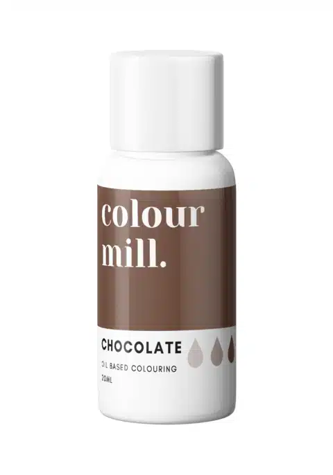 Colour mill - chocolate 20 ml bij cake, bake & love 5 Colour mill - chocolate 20 ml