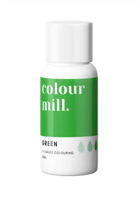 Colour mill - green 20 ml bij cake, bake & love 5 Colour mill - green 20 ml
