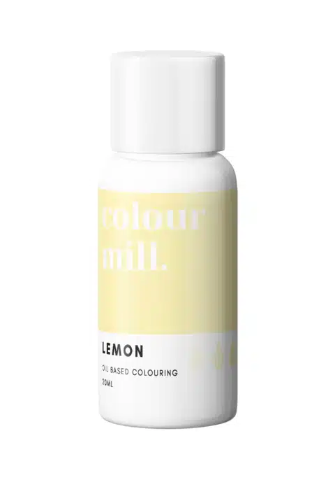 Colour mill - lemon 20 ml bij cake, bake & love 5 Colour mill - lemon 20 ml