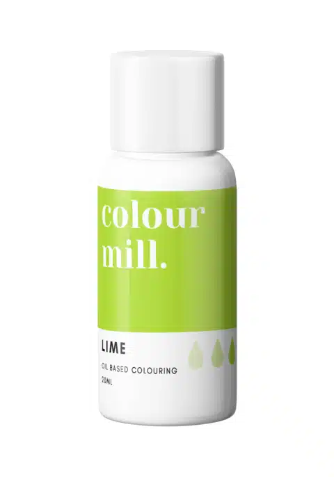 Colour mill - lime 20 ml bij cake, bake & love 5 Colour mill - lime 20 ml
