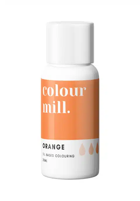Colour mill - orange 20 ml bij cake, bake & love 5 Colour mill - orange 20 ml