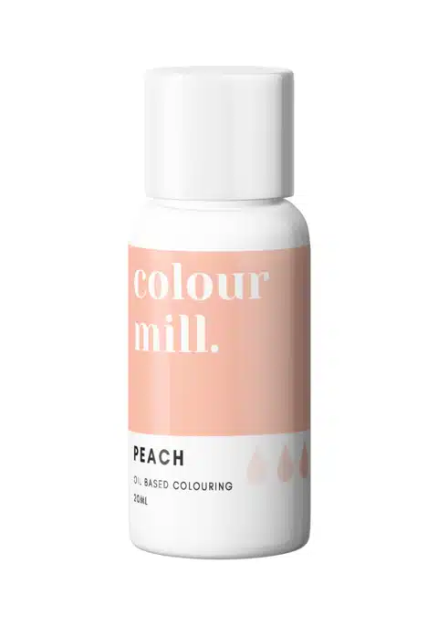 Colour mill - peach 20 ml bij cake, bake & love 5 Colour mill - peach 20 ml