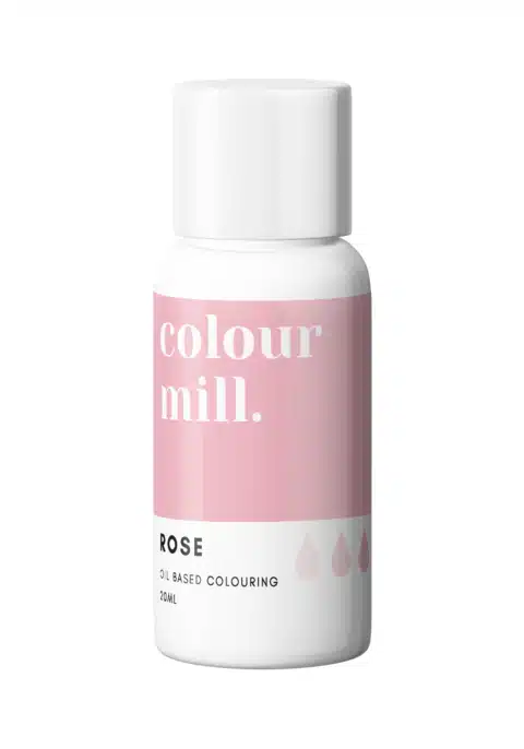 Colour mill - rose 20 ml bij cake, bake & love 5 Colour mill - rose 20 ml