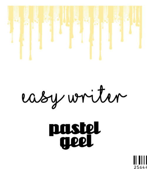 Easywriter pastel yellow 130 gram bij cake, bake & love 5
