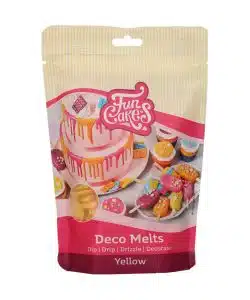 FunCakes Deco Melts Yellow 250 g