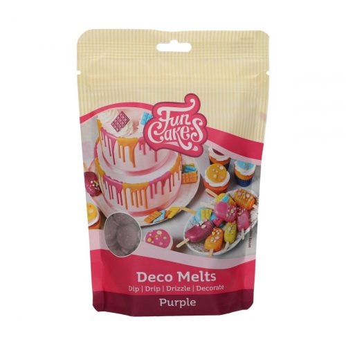 Funcakes deco melts purple 250 g bij cake, bake & love 5