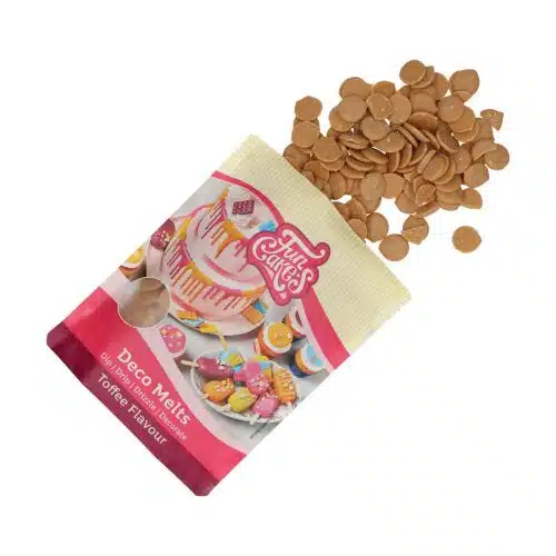 Funcakes deco melts toffee flavour 250 g - afbeelding 2