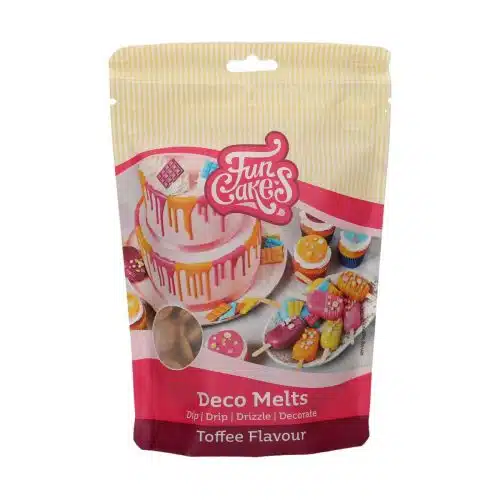 Funcakes deco melts toffee flavour 250 g