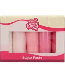 FunCakes Rolfondant Multipack Pink Colour Palette 5x100 g
