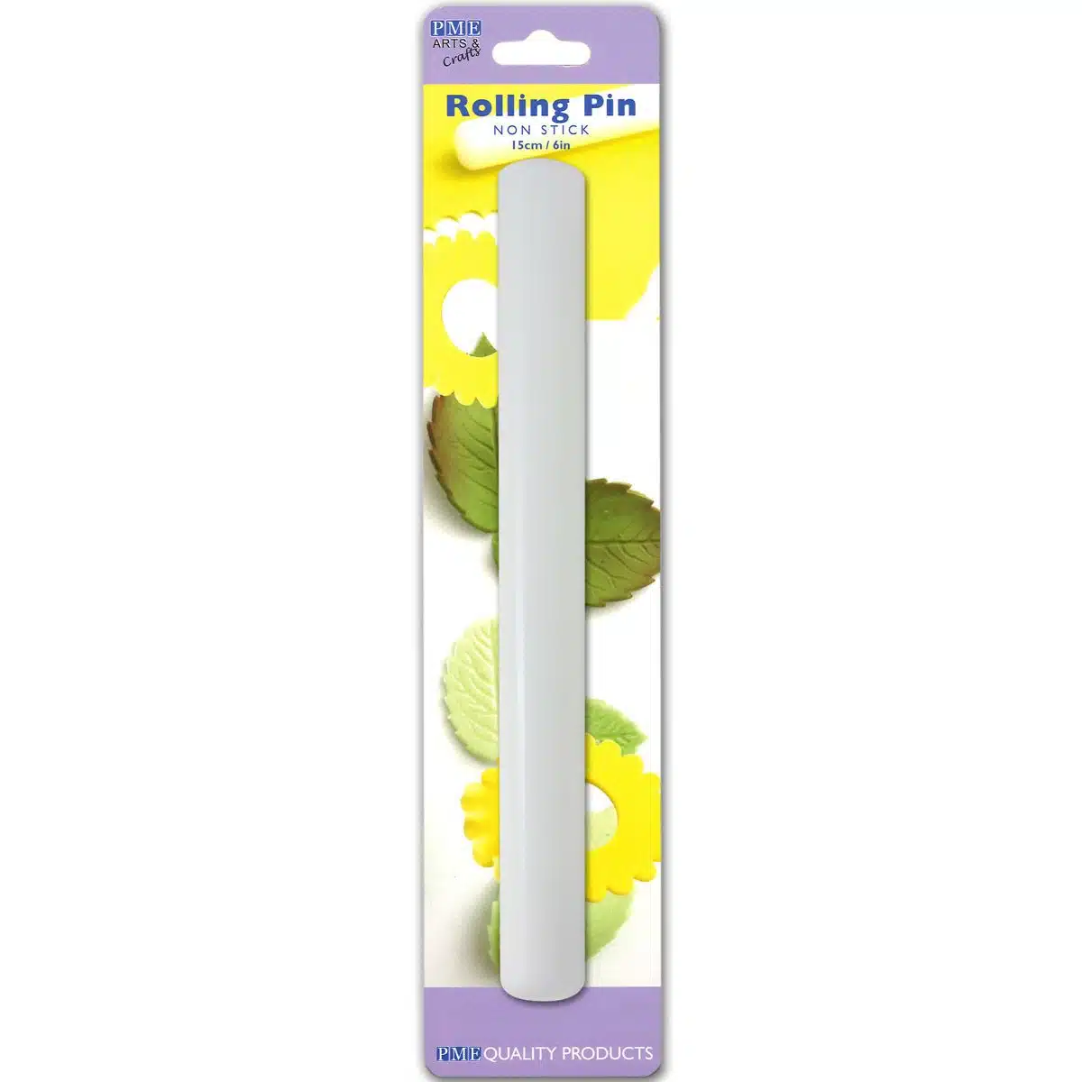Pme kunststof roller glad 15 cm bij cake, bake & love 6 Pme kunststof roller glad 15 cm - afbeelding 2