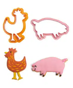 Alternative view of Koekjesuitsteker set Boerderijdieren