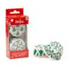 Baking cups christmas trees & holly leaves 36 stuks bij cake, bake & love 3