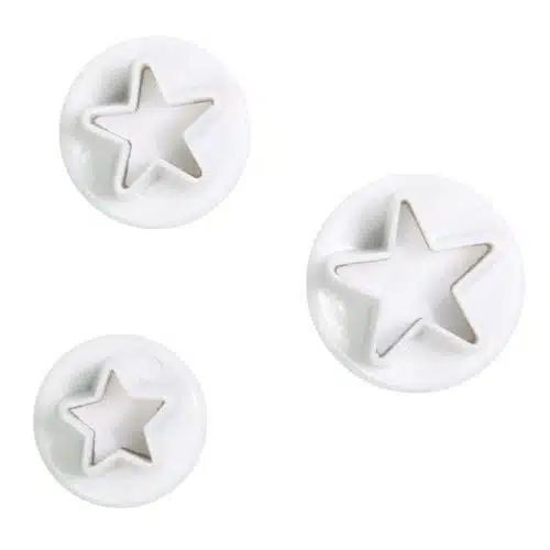 Cake star grote sterren plungers